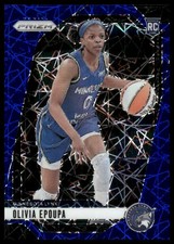 Olivia Epoupa Rookie RC 2024 Panini Prizm WNBA #95 Blue Velocity Minnesota Lynx