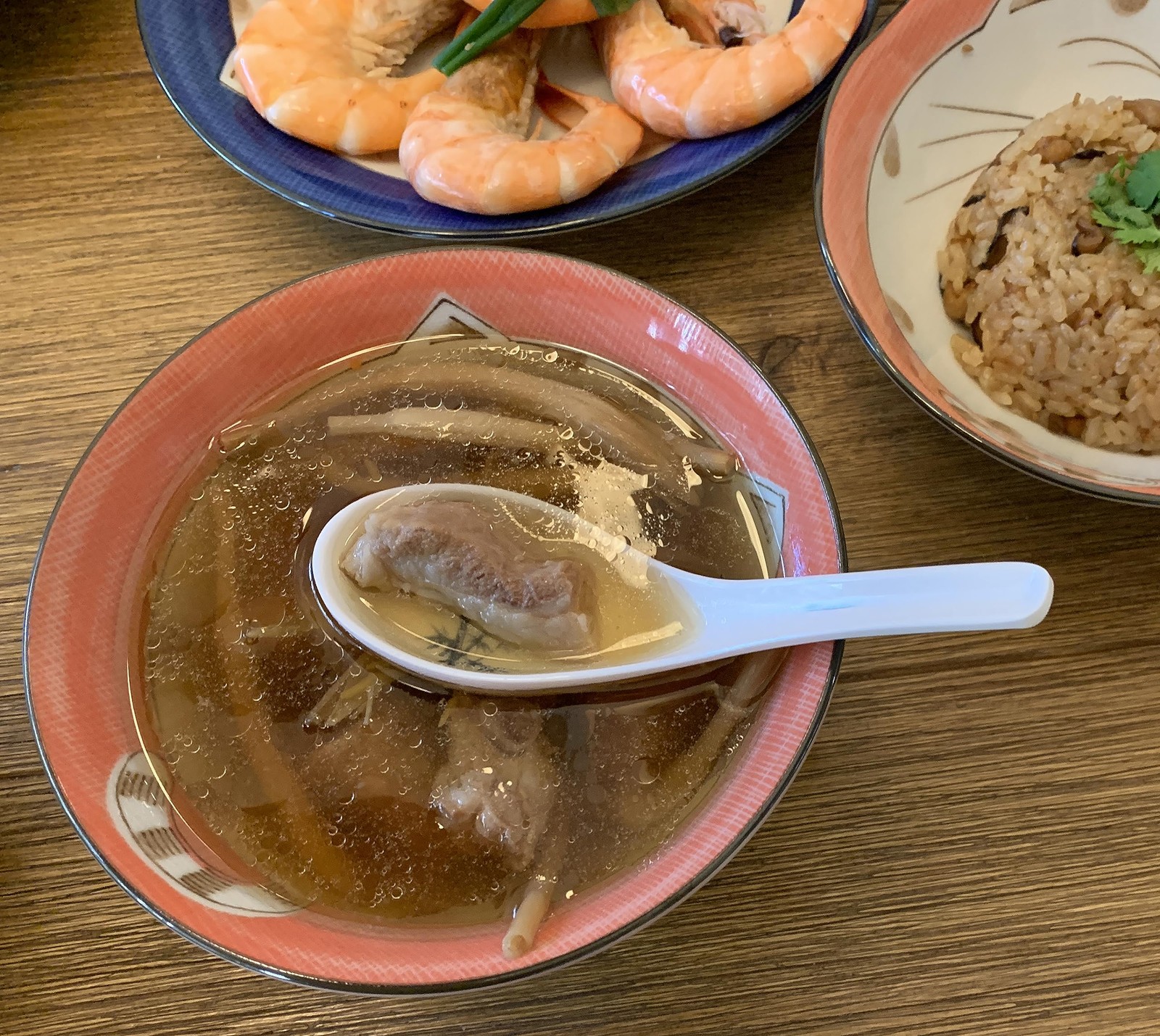 JapanBargain 2323x4 Set of 4 White Bamboo Japanese Soup Spoons, 5 Inch Ramen ...