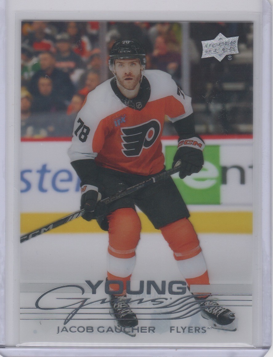 2025/26 Upper Deck JACOB GAUCHER Young Guns Clear Cut rookie RC #225 - Flyers
