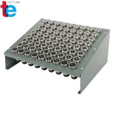 Precision 5C Collet Set 72 Pcs 0.0005" Accuracy 64th Sizes Complete w/ Rack