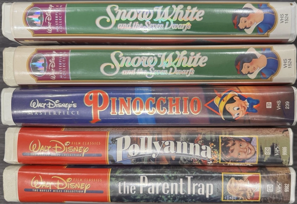Walt Disney's Snow White/Pinocchio/Pollyanna/Parent Trap/Masterpiece Collection - Image 3 of 4