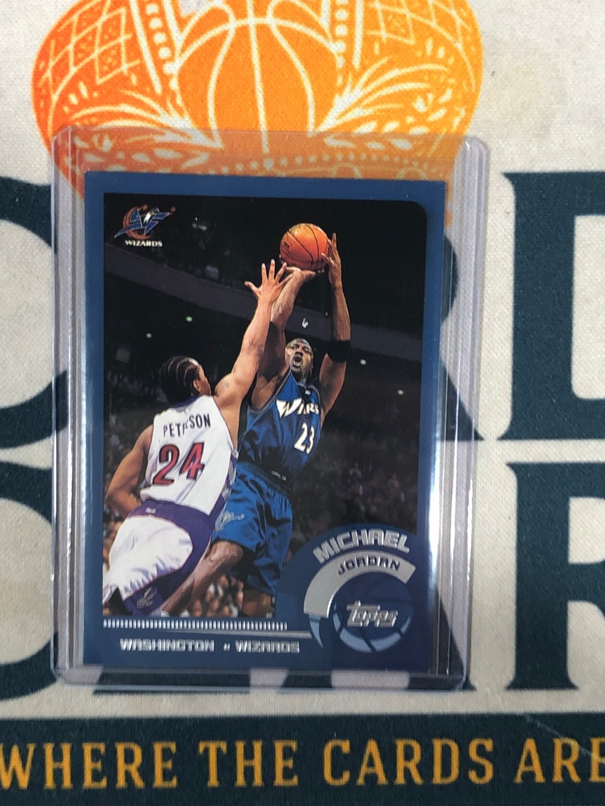 2002-03 Topps Chrome  MICHAEL JORDAN Card #10 PS