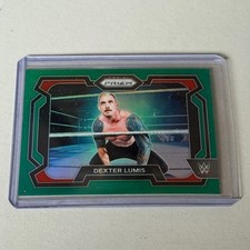 Dexter Lumis Wyatt Six 2024 Panini Prizm Green Refractor WWE sp Insert #78
