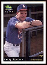 Casey Parsons 1991 Classic Best Huntsville Stars #22 Huntsville Stars MLB READ