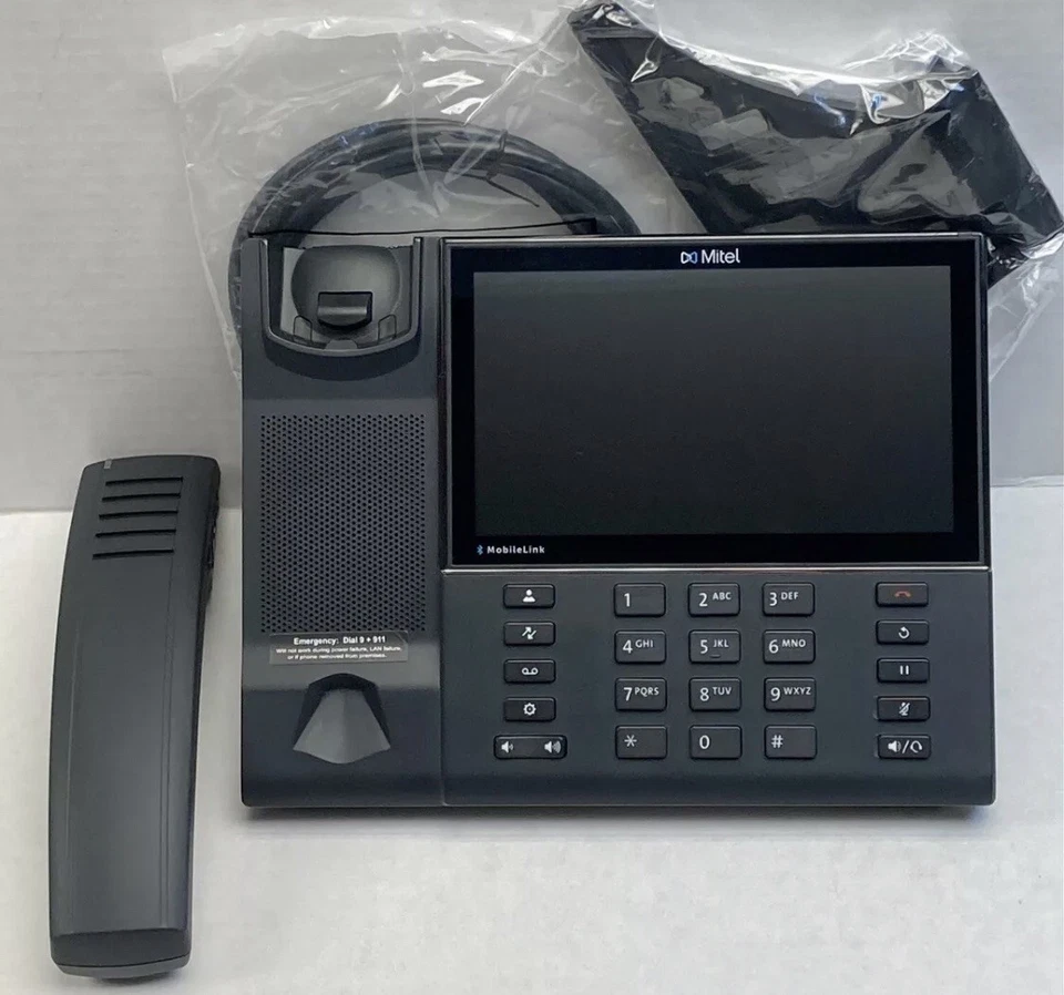 MITEL 6940 IP Phone 50006770 VoIP Phone PoE - Image 1 of 1