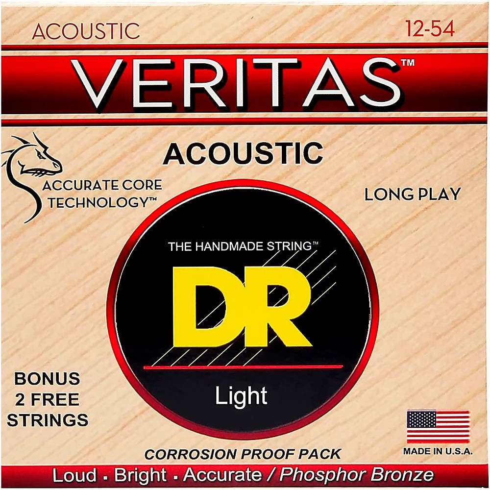 DR Strings Veritas Perfect Pitch Dragon Core 12-54 2990₽