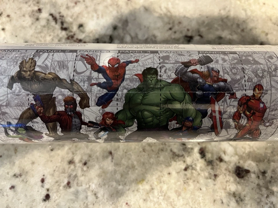 Marvel Hero’s XL Wallpaper Mural Model JL1433M Please Read - Image 4 of 4