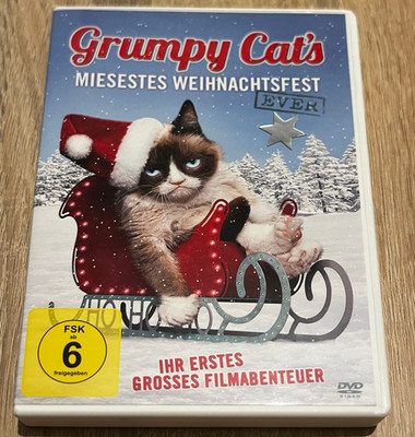 DVD Grumpy Cats miesestes Weihnachtsfest Ever deutsch, Zustand gut, siehe Bilder