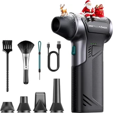 T150 Compressed Air Duster-110000RPM Super Power Electric Air Duster, 3-Gear Adj