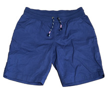 Cat  Jack Navy Blue Cotton Bermuda Shorts Uniform Pull-on Large 10/12 Girls