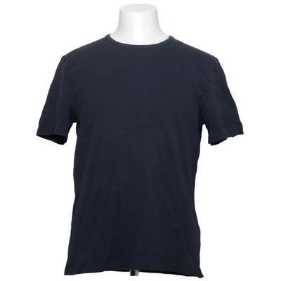 Asket, T-shirt, Größe: L, The T-Shirt, Blau, Baumwolle, Einfarbig, Herren #OGq