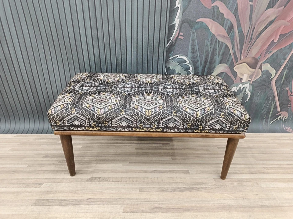 Mesa de altar, banco de pasillo, silla de comedor, silla de cocina, reposapiés, puf boho Foto 4 de 4