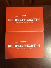 FlightPath Premium Golf Tees 16 Count - Durable Plastic Golf Tees NEW 