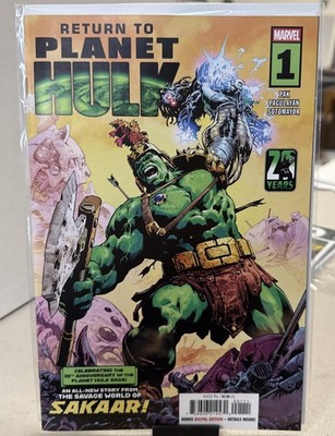 RETURN TO PLANET HULK #1 CVR A JASON PAZ NM (DEC. 2025)