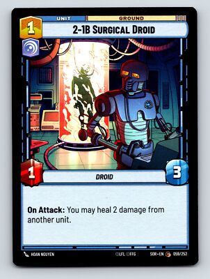 Cunning 21B Surgical Droid Medical Unit Ground On Attack Heal Ability