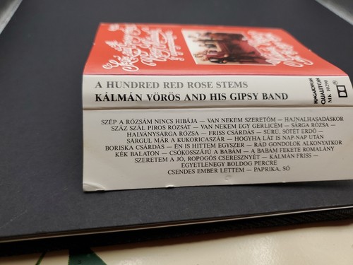 Rare Vintage Kalman Voros cassette Gipsy Band Hundred Red Rose One Of A Kind - Picture 12 of 12