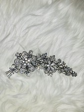 Bridal Silver rhinestone Hair Comb