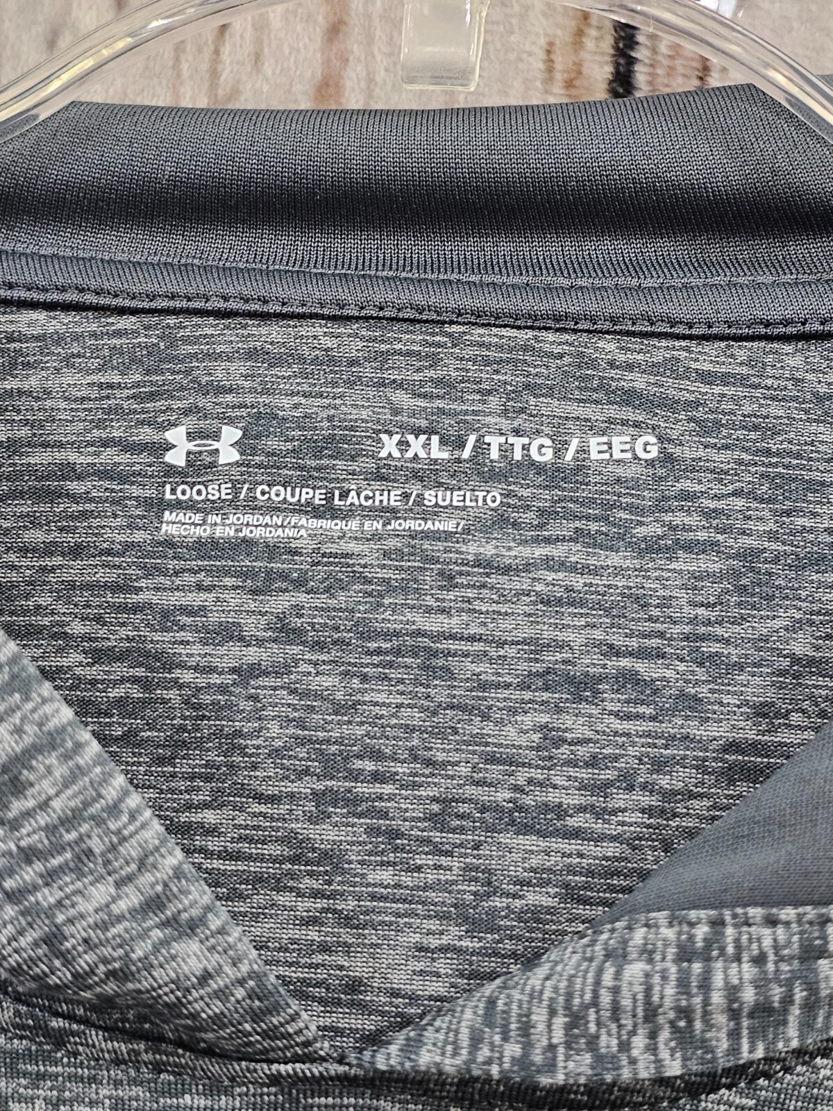 GC Men's XXL Under Armour UA Tech Hoodie 2.0 Green Spacedye Pullover