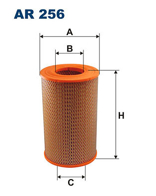 Filtron Ar 256 Luftfilter For Alfa Romeo Fiat Innocenti Lancia Peugeot Seat Talb-image