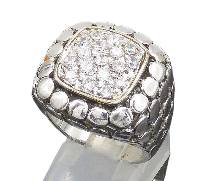 アクセサリー Vintage Silver Triple Plate Ring 925 sterling_silver_925_Antique-