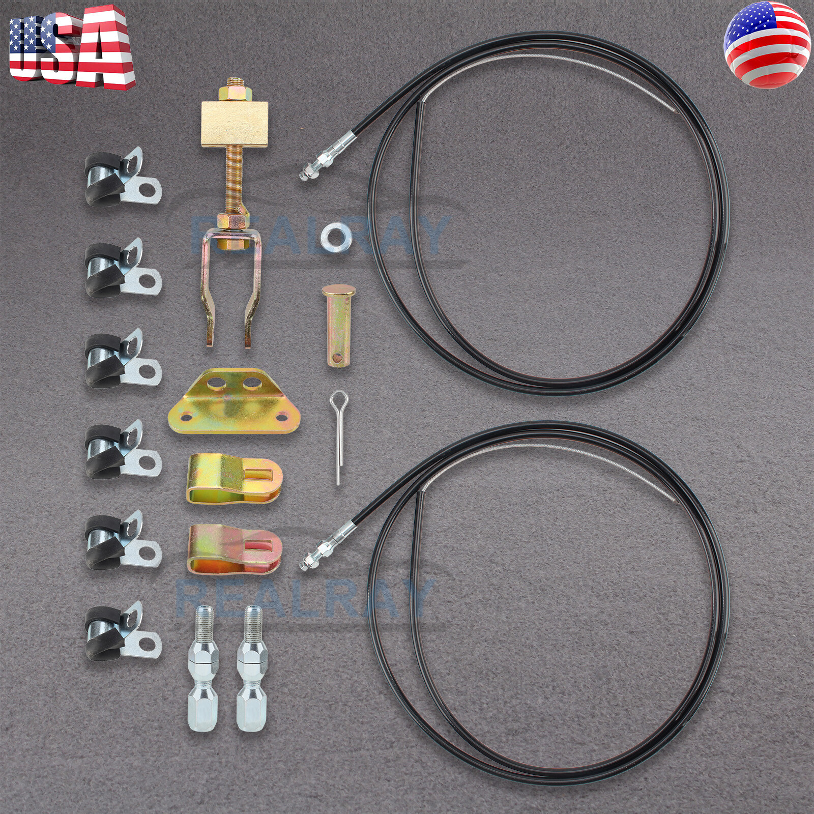 Parking Brake Cable Kit for Wilwood 3309371 Emergency EBrake CPP