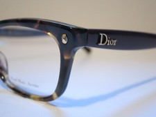 Christian Dior CD3265 Tortoise Purple Glasses Eyewear Eyeglass Frame Italy NEW