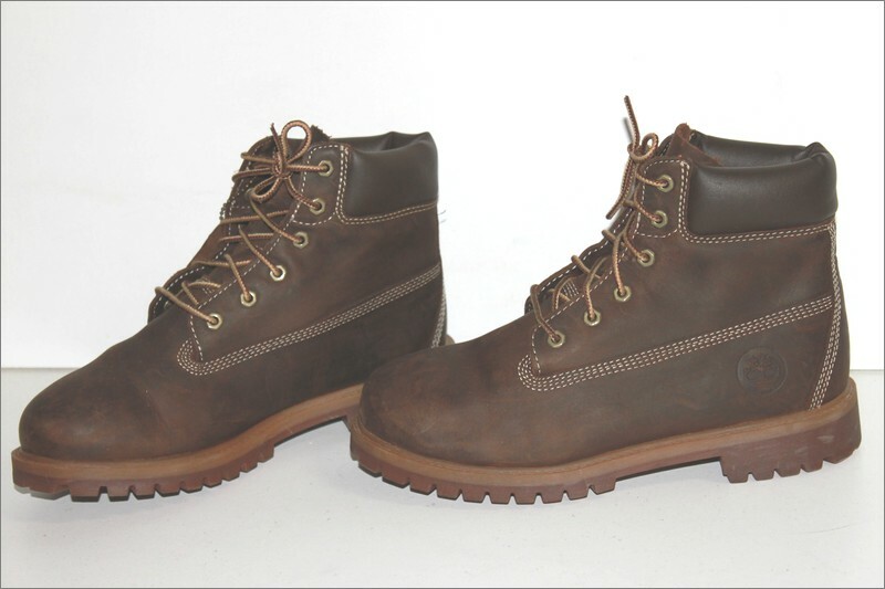 Timberland Boots Lace Leather Dark 
