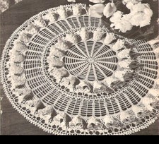 Vintage Crochet Centerpiece Doily 50 PATTERN ONLY
