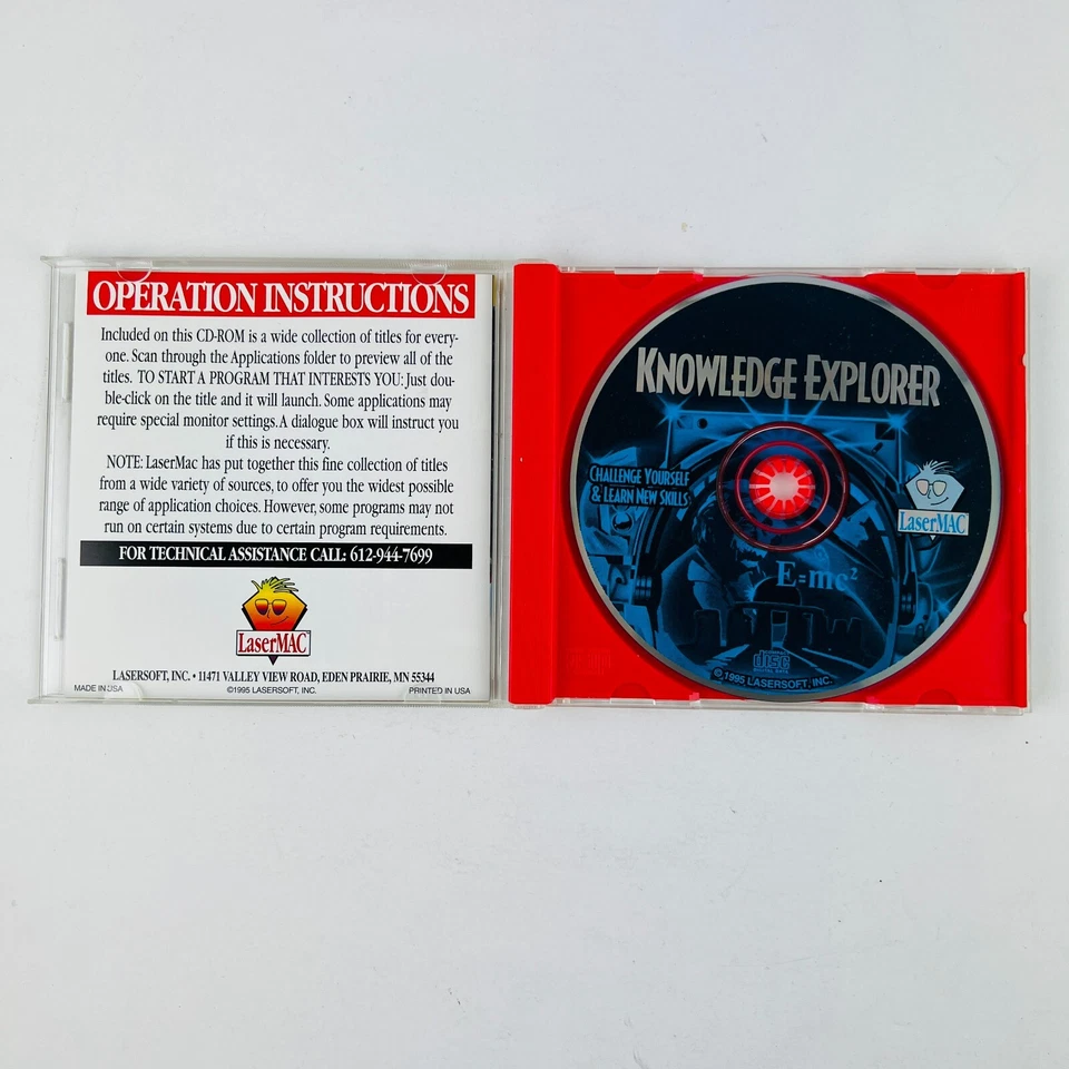 Knowledge Explorer Apple MacIntosh CD-ROM Educational Software - Image 2 of 3