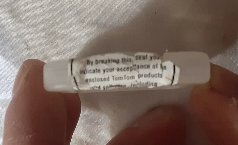 PLASTIC CASE from TomTom One SD Card Memory Maps - Image 3 of 3