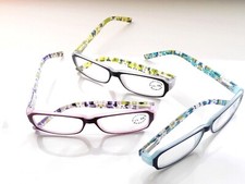 Sale Ladies READING EYE GLASSES  POUCH Women 1.75 Multicolor Clearance i465x