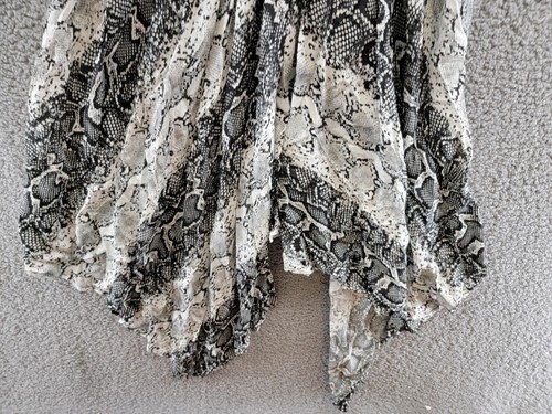 Vince Camuto Printed Convertible Swim Cover-Up Dress Womens S Black Multi Tie Up - Picture 3 of 13