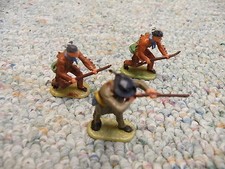 Elastolin 40mm Foot Cowboys / Frontiersmen Lot 2  EE