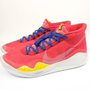Nike KD 12 ID By You Sz 16 Red Yellow Blue Kevin Durant USC McDonald's |  eBay