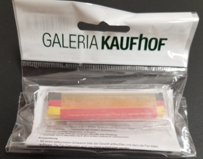 Deutschland Fan Schminke  Fanartikel in Kunstoffbox Euro 2024 und alle anderen E