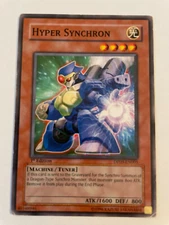 Hyper Synchron - DP09-EN005 - Common - 1st Edition - Damaged - Yugioh!