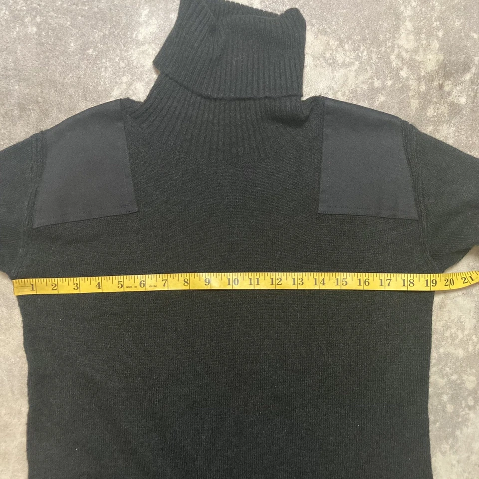 L.F. Markey 针织连衣裙女式 4 黑色 Theodore Midi 高领马海毛混纺基本款 — 第 2/4 张图片