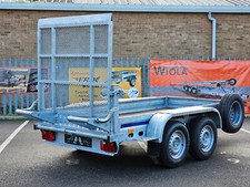 Plant Digger Dumper Trailer 3m x 1.4m 10ft x 4.8ft 2700KG