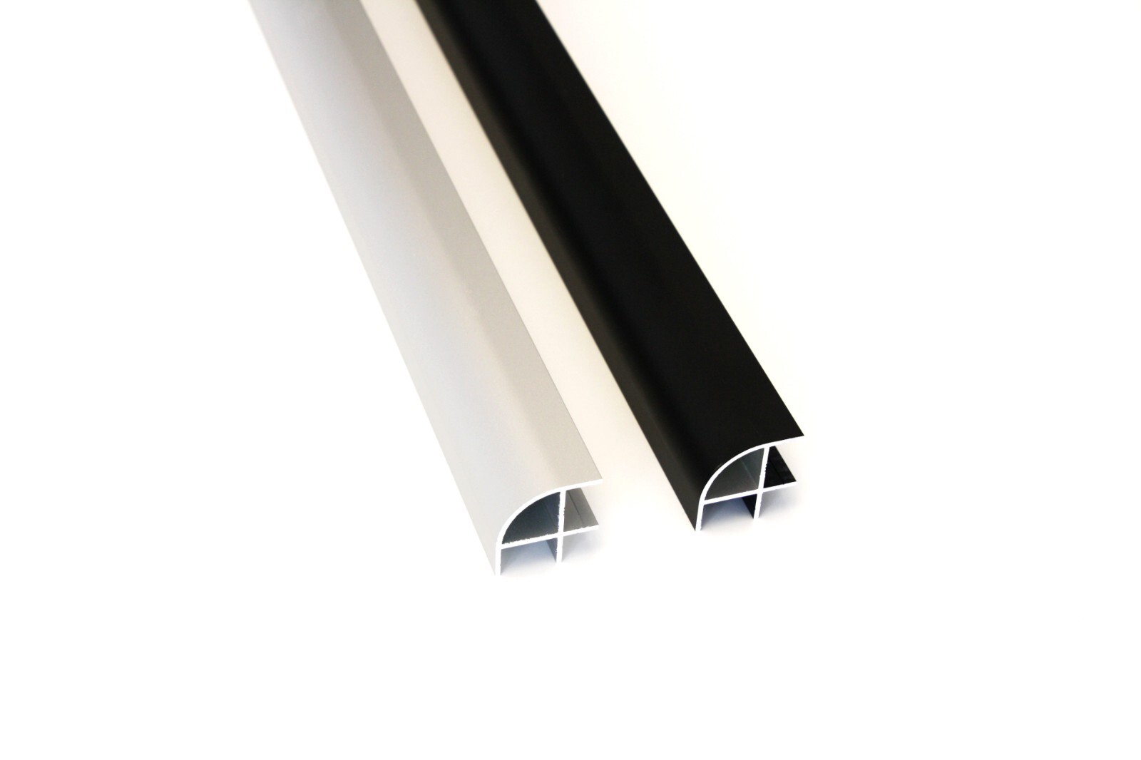 Campervan Furniture Black/Silver Small Radius Aluminium Corner Profile 1250/2500 eBay