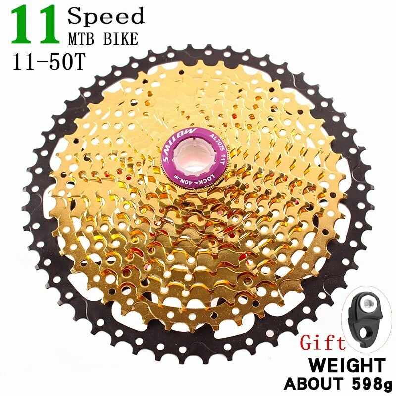 Cassette de bicicleta de montaña 50T de 11 velocidades bicicleta MTB rueda libre 33s volante MTB piezas Foto 3 de 4
