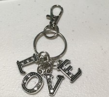 Handcrafted LOVE Keychain