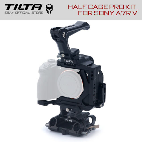 Tilta Half Camera Cage Pro Kit Stabilizer Videocamere Top Handle Para Sony a7R V - Picture 1 of 12