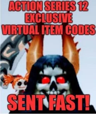 Roblox Action Series 12 Exclusive Virtual Item Code Messaged FAST
