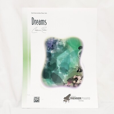 Dreams Early Intermediate Piano Solo Sheet Music Leaflet Alfred 2006