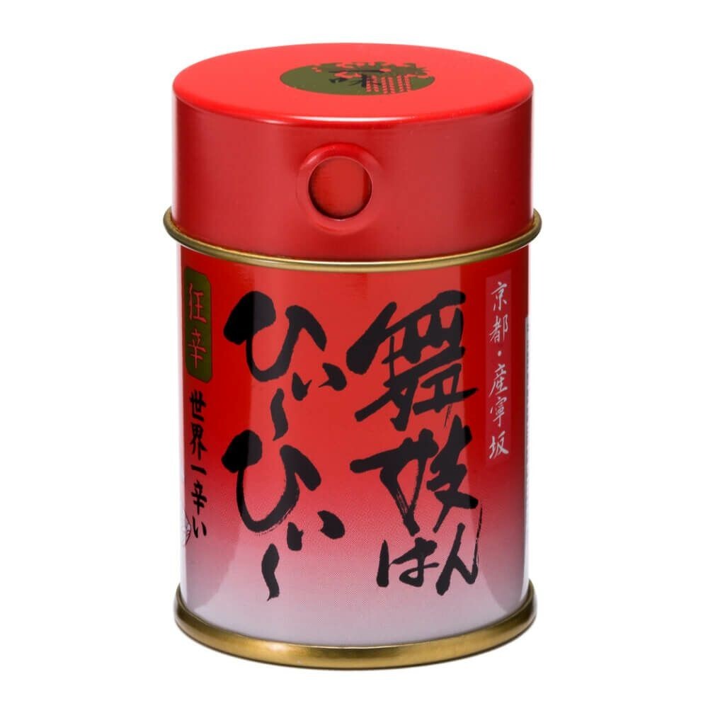 Kyoto Maiko-Han Hi Hi Chilli Powder set  10g can+10g×3 refill Japan