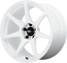 18 Inch Wheel White Motegi Racing Mr154 Battle 5x4.5 Fits Hyundai Toyota Honda