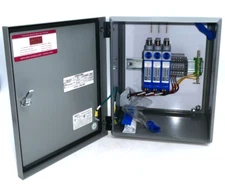 Saginaw SCE-12108ELJ w (3) Ashcroft DXLdp Differential Pressure Transmitter (MJ)