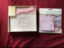 Thank Heaven for Little Girls - Deluxe Brag Book  Baby Girl Mini Scrapbook Kit