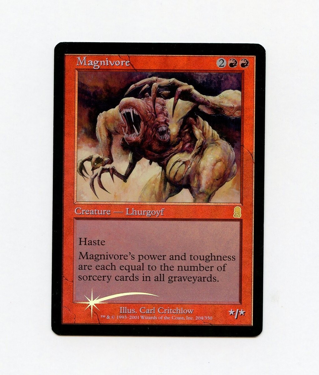 Magnivore Odyssey FOIL MP Magic the Gathering MtG | eBay