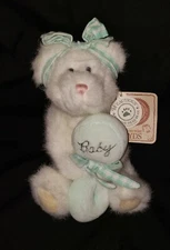 Boyd's Bears Sweetpea Baby Bear & Rattle Plush #903011, T.J.'s Best Dressed